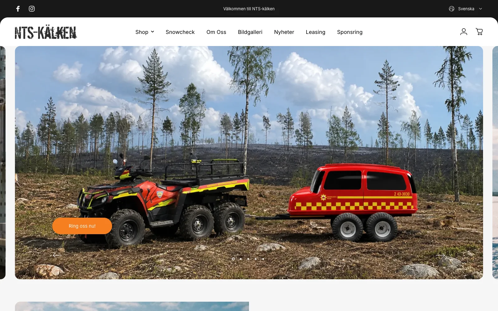 Startsidan för ntskalken.se